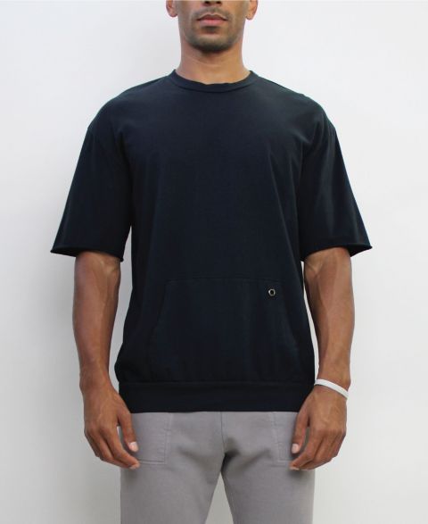 Мужская футболка COIN 1804 Short-Sleeve Pocket, цвет: Чёрный