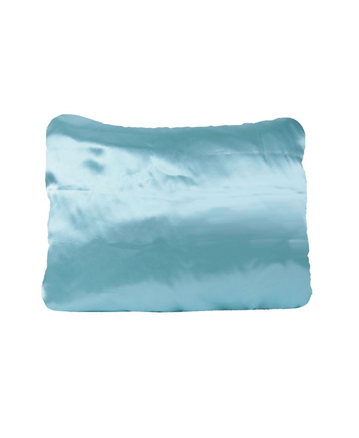 Morning Glamour Satin Standard Solid Pillowcases 2 Pack Macy's