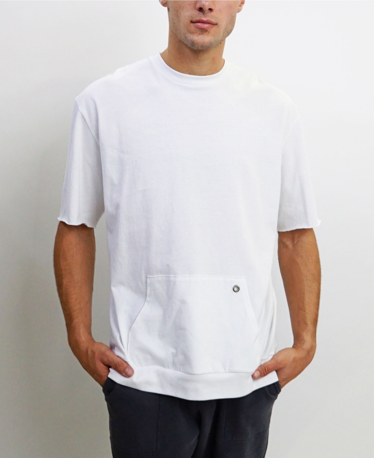 Men's Short-Sleeve Pocket T-Shirt - White
