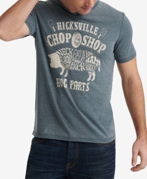 Lucky Brand Men's Chop Shop Graphic T-shirt In Dark Spruce