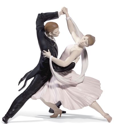 Lladro Elegant Foxtrot Collectible Figurine
