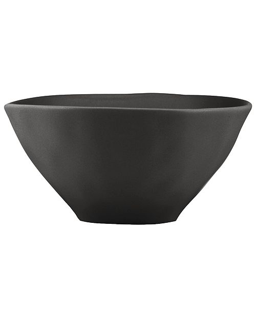 Donna Karan Lenox Dinnerware Casual Luxe Onyx All Purpose Bowl