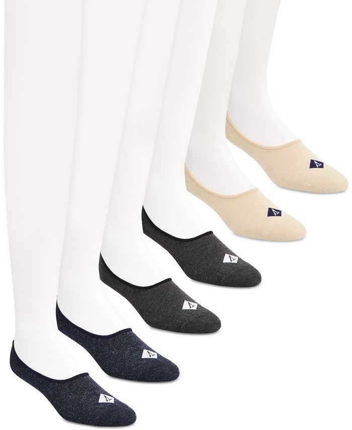 Sperry Men's Socks 6-Pack, Solid Canoe Liners - Macy's