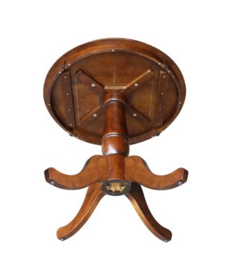 30" Round Top Pedestal Table- 28.9"H