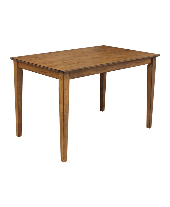 International Concepts Solid Wood Top Table 30" High Macy's