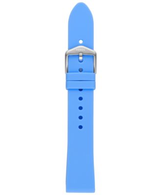 Fossil - Unisex Sport Sky Blue Silicone Smart Watch Strap