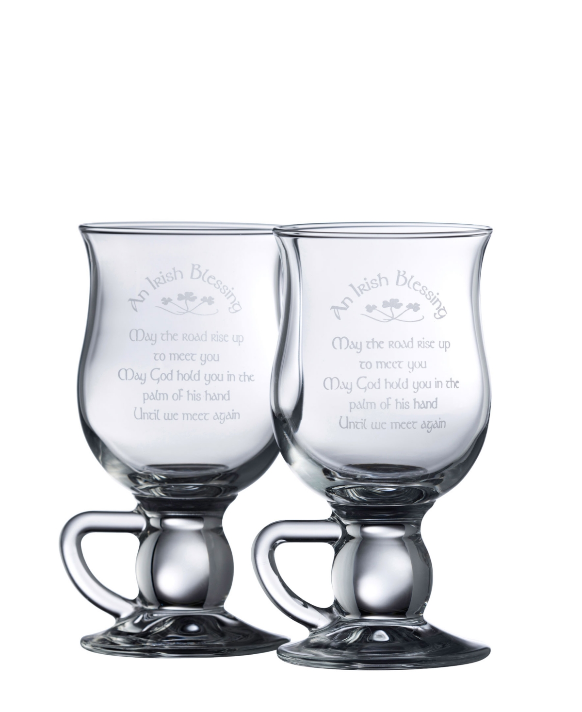 9344352 Irish Blessing Latte Glass Pair sku 9344352