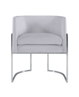 Giselle Dining Chair - Silver Frame