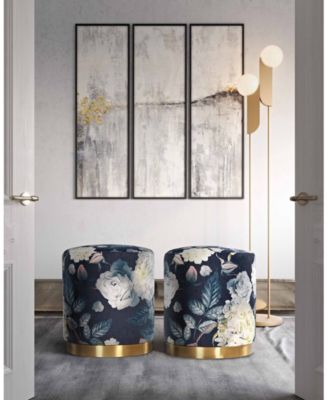 Opal Ottoman - Gold Base