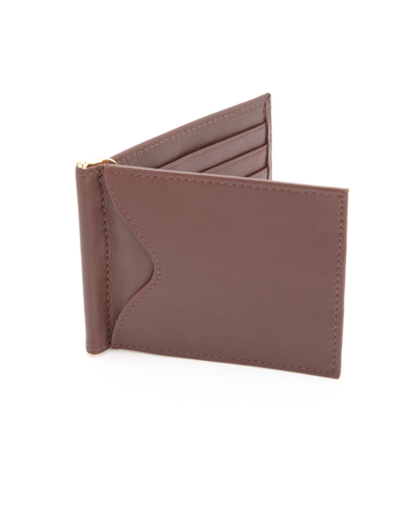 Мужской кошелёк ROYCE New York RFID Blocking Money Clip Wallet, цвет: Чёрный — фото 12