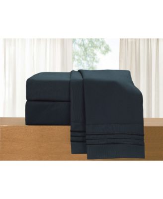 Elegant Comfort Luxury Soft Solid 4-Pc. Sheet Set, Twin