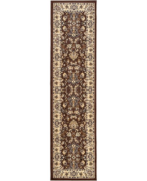 Bridgeport Home Arnav Arn1 Brown 2 7 X 10 Runner Area Rug Reviews Rugs Macy S