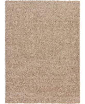Solid Shag SS1 7' x 10' Area Rug