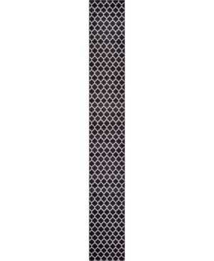 Bridgeport Home Arbor Arb1 Black 2' 7in x 19' 8in Runner Area Rug