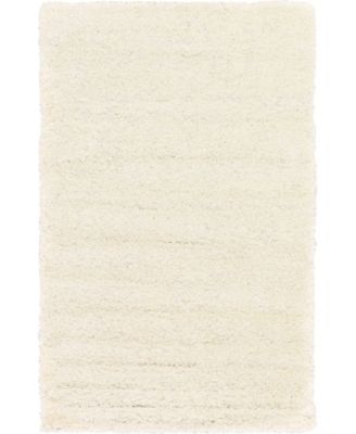 Solid Shag SS1 5' x 8' Area Rug