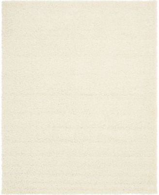Solid Shag SS1 8' x 10' Area Rug