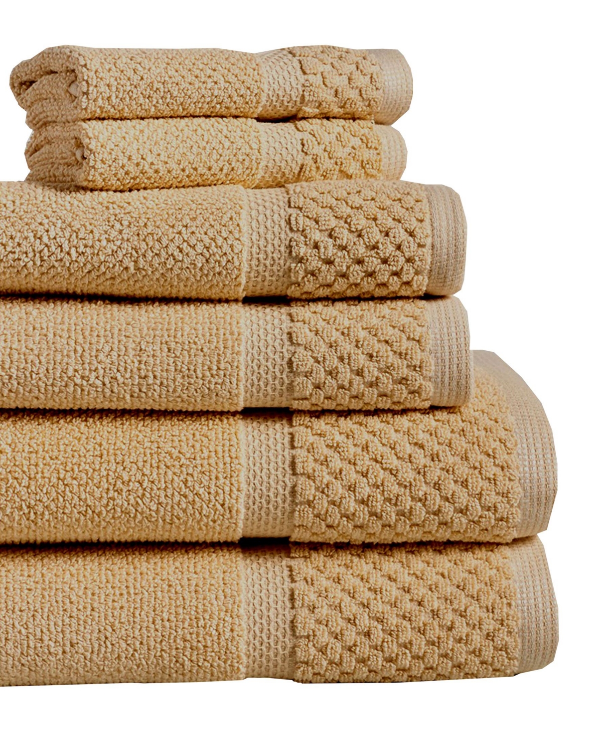 9357498 Diplomat 6-Piece 100% Cotton Bath Towel Set Beddin sku 9357498