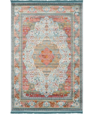 Bridgeport Home Kenna Ken2 Light Blue 5' 5