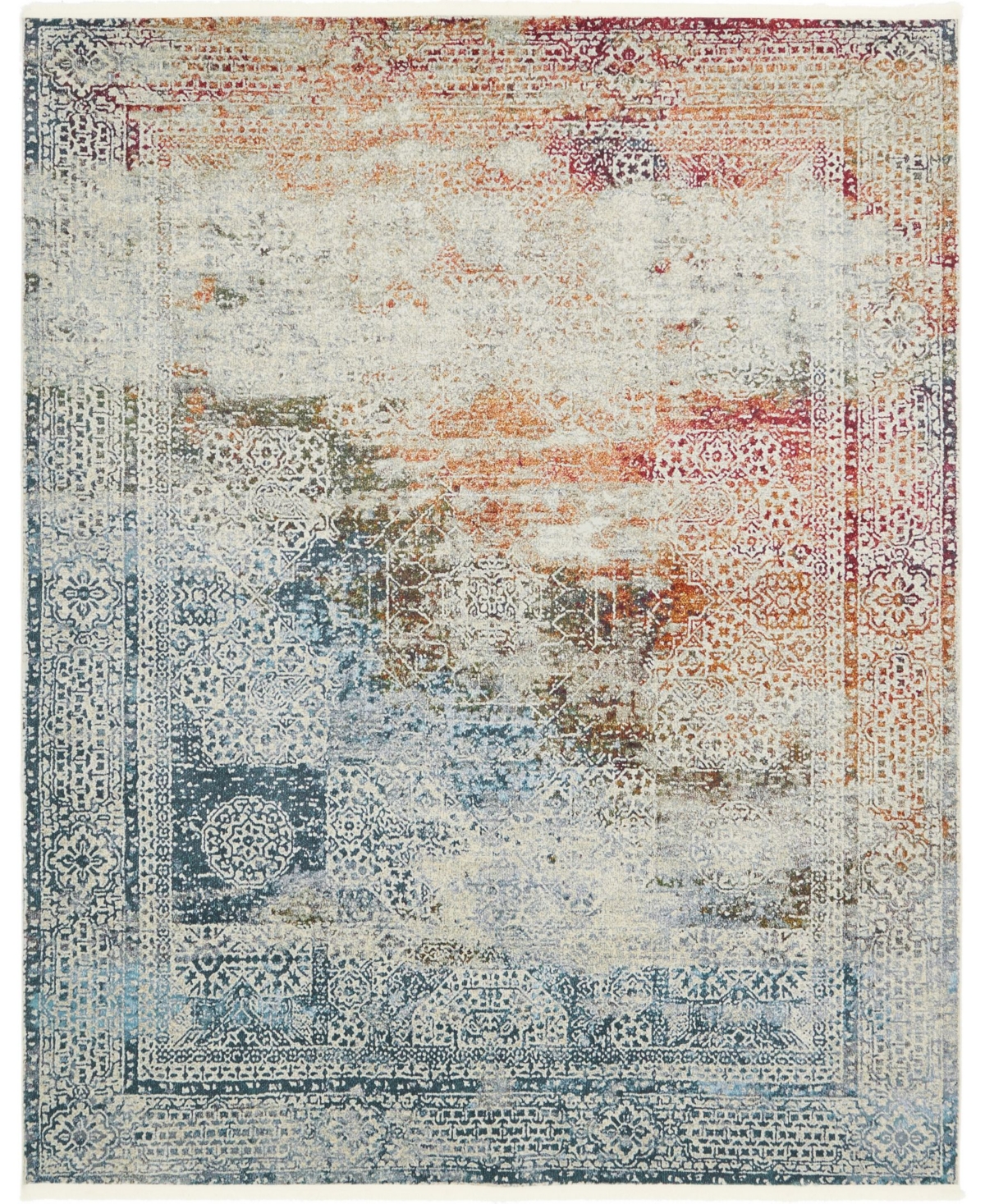 Bayshore Home Kenna Ken1 Multi 8' 4in x 10' Area Rug - Multi