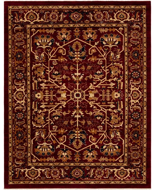 Bridgeport Home Thule Thu1 Burgundy 9 X 12 Area Rug Reviews Rugs Macy S