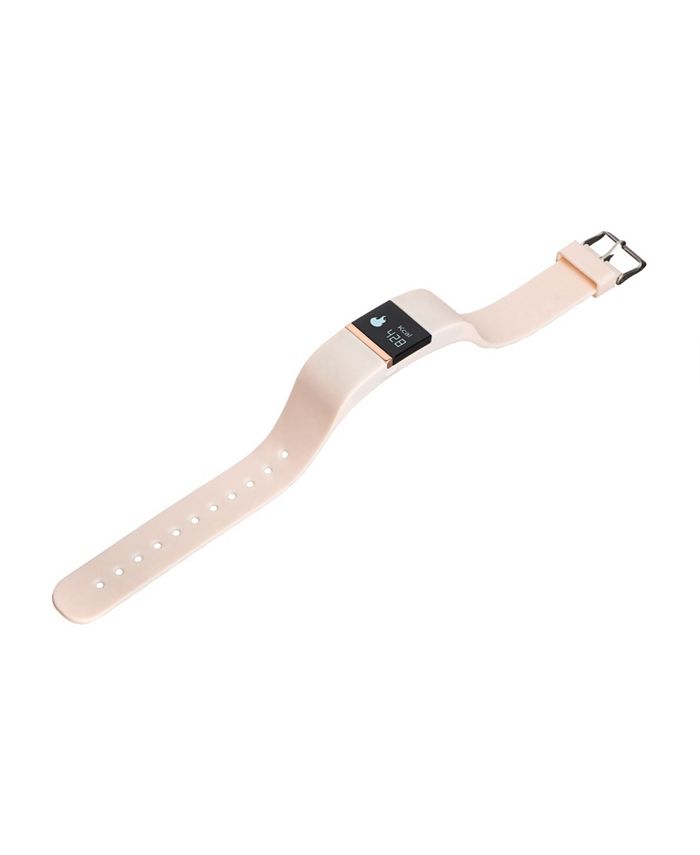 iTouch iFitness Activity Tracker with Blush Strap and Bonus White Strap