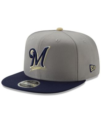 New Era Milwaukee Brewers Side Sketch 9FIFTY Cap - Macy's