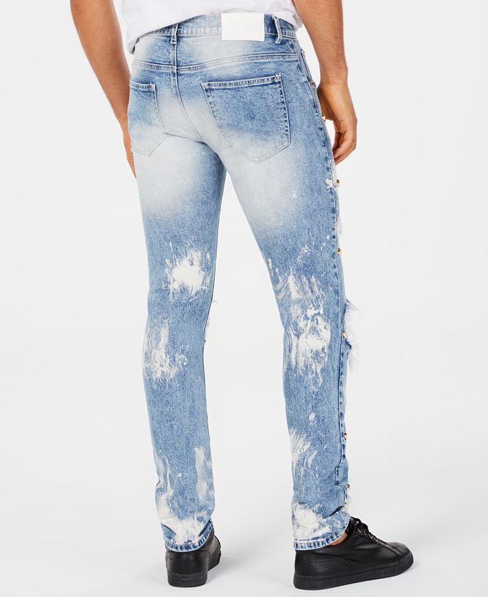Reason Men's Lancaster Ripped Jeans Macy's
