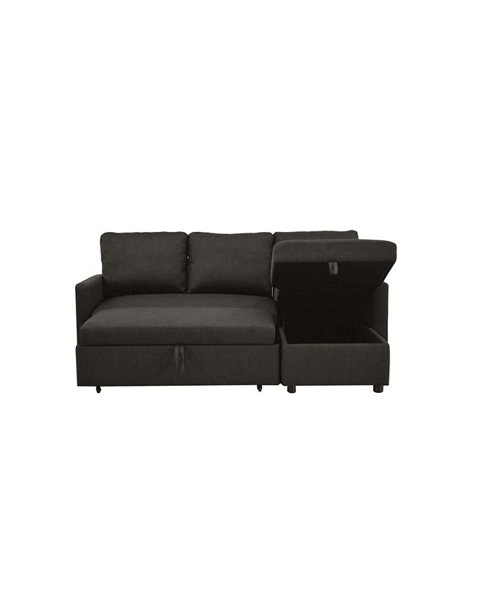Acme Furniture Hiltons Sectional Sofa with Sleeper and Storage Macy's