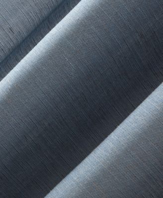 Amalfi Linen Blend Textured Semi-Sheer Rod Pocket Curtain Panel