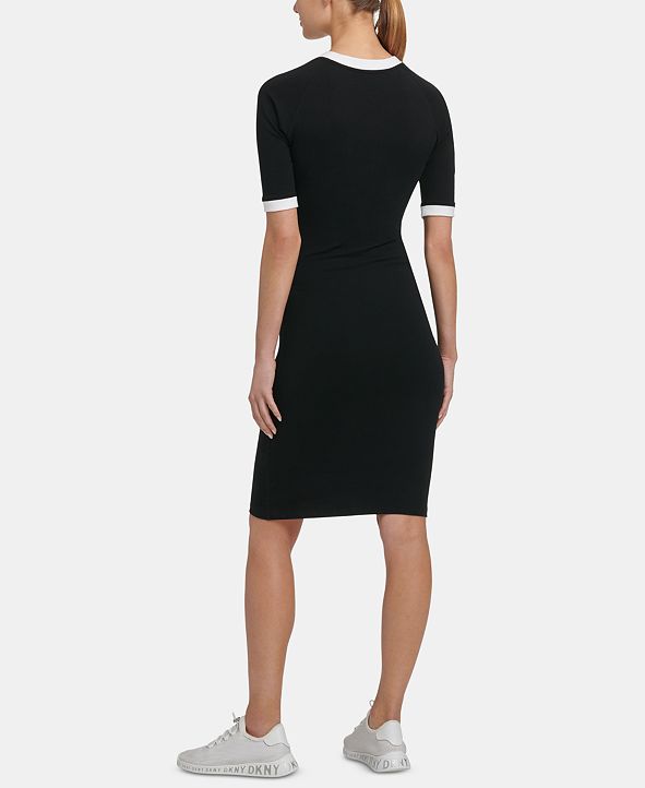 DKNY Sport Logo TShirt Dress & Reviews Dresses Women Macy's