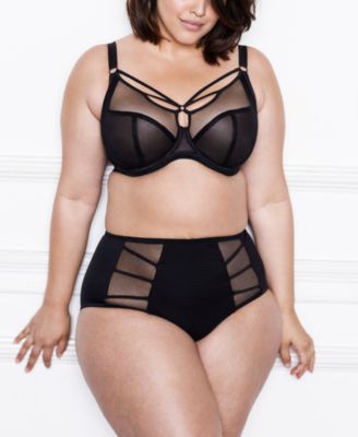 Full Figure Sachi Underwire Strappy Caged Bra EL4350, Online Only 