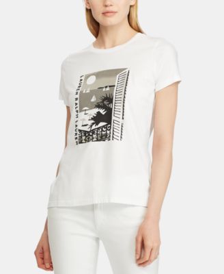 Lauren Ralph Lauren - Graphic-Print T-Shirt