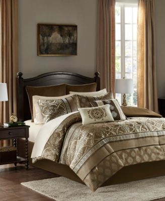 Zara Jacquard 16-Pc. Comforter Set, King