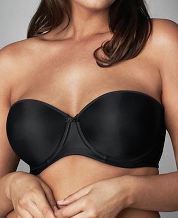 Elomi Full Figure Smoothing Underwire Strapless Convertible Bra EL1230,  Online Only - Macy's