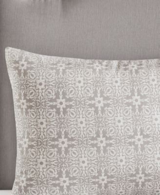 Malia Embroidered Cotton 4-Pc. Duvet Cover Set, Full/Queen