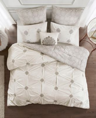 Malia Embroidered 6-Pc. Comforter Set, King/California King