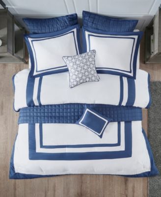 Heritage 8-Pc. Comforter & Coverlet Set, Full/Queen