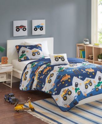 Intelligent Design Nash Reversible 3-Pc. Quilt Set, Twin