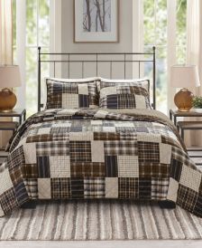 Timber Full/Queen 3-Pc. Reversible Printed Coverlet Set