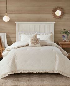 Phoebe Full/Queen 4 Piece Quilted Comforter Set