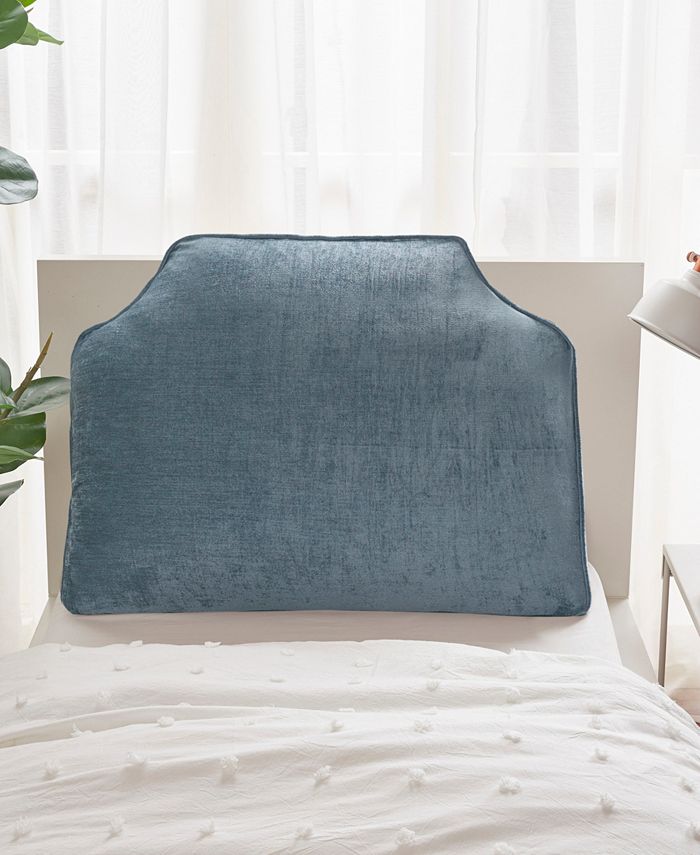 Intelligent Design Luxe 34" x 26" x 2" Chenille Headboard Pillow Macy's