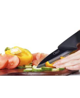Elite Chef 3-Piece Black Ceramic Knife Set