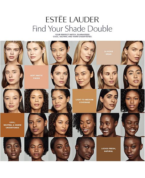 Estee Lauder Double Wear Light Soft Matte Hydra Makeup 1 Oz Reviews Foundation Beauty Macy S