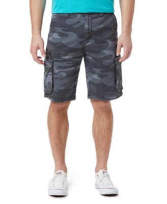 unionbay men's stretch fresh twill relaxed fit zipper cargo short