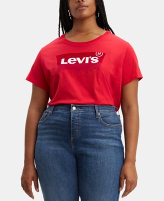 plus size levi t shirt