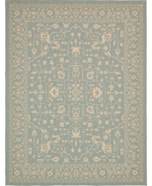 Bridgeport Home Pashio Pas6 Light Blue 9' x 12' Area Rug