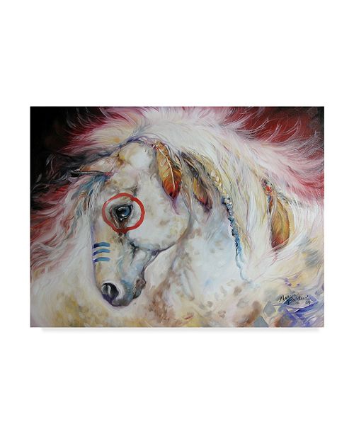 Trademark Global Marcia Baldwin Apache The War Pony Canvas Art