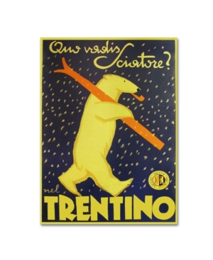 Trademark Global Vintage Apple Collection 'trentino' Canvas Art In Multi