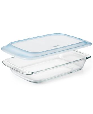 Glass 3-Qt. Baking Dish With Lid 