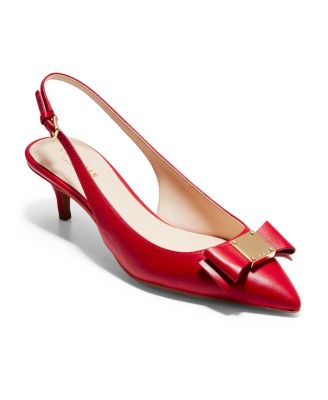 Tali bow slingback pump cole haan on sale